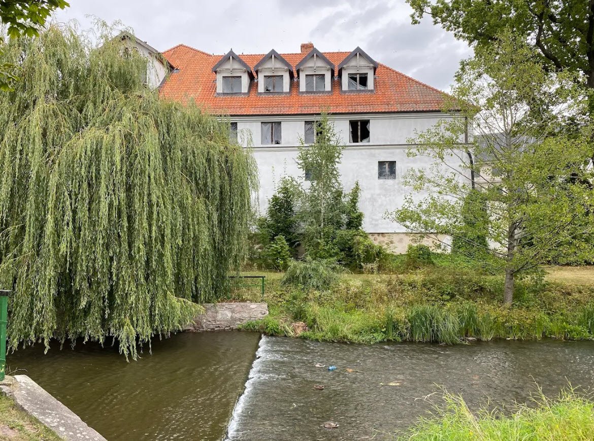 Castle in Węgorzewo, Poland